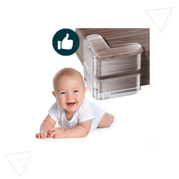 2024's Must-Have: Transparent Silicone Table Corner Protector - Safeguard Your Baby and Furniture from Collisions