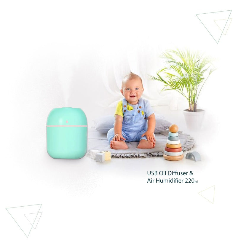 2024's Essential: 220ml Car USB Oil Diffuser & Air Humidifier - Elevate Any Space with Aromatherapy