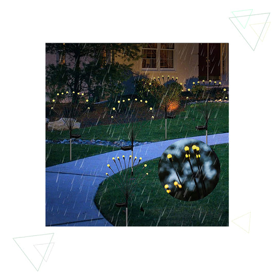 Solar-Powered Firefly LED Lights: Transform Your Garden with Magical Illumination